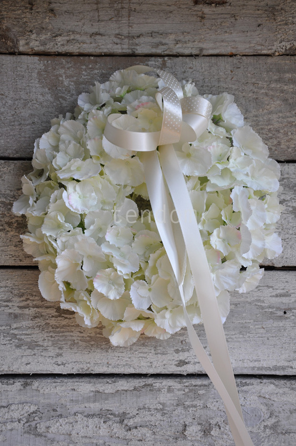 wianek dekoracyjny Hortensja 1, śr.37cm