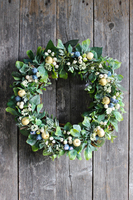 jesienny dekoracyjny wianek Antonina, śr.32cm  