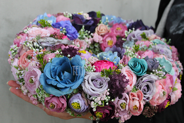 efektowny wianek Pranella Premium, śr. 38cm