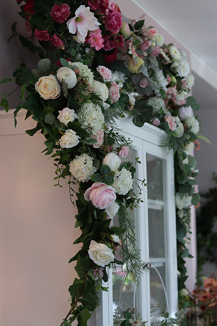 girlanda Milano dekoracja na kominek balustradę komodę, dł.140cm  