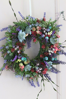 delikatny wiosenny wianek Wichrowe Wzgórza, śr.32cm