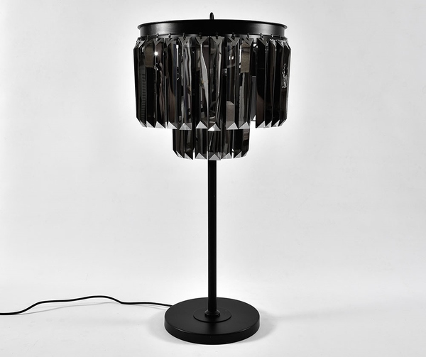 Glamour Deluxe, lampa stołowa, wys.78cm