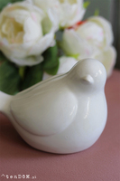 figurka porcelanowa, Biały Gołąb, wym.9x17cm