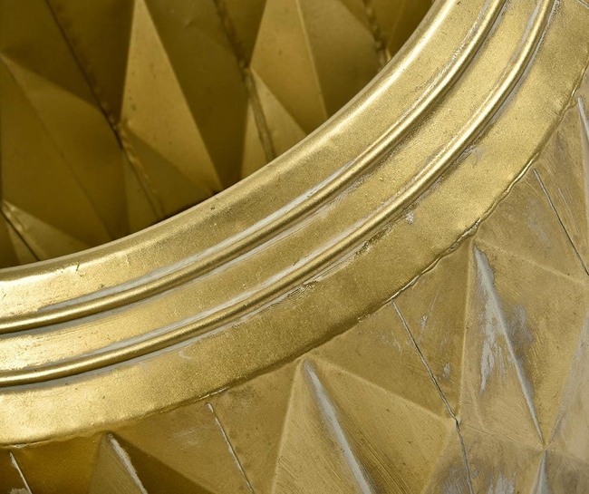 GoldLine Geometria A, elegancka złota osłonka, kpl.2szt