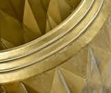 GoldLine Geometria A, elegancka złota osłonka, kpl.2szt