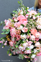 Balea Pianolla, bogata wiązanka nagrobna, wym.58x50cm 