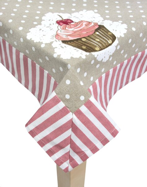 bawełniany obrus Słodkie Muffiny 140x180cm