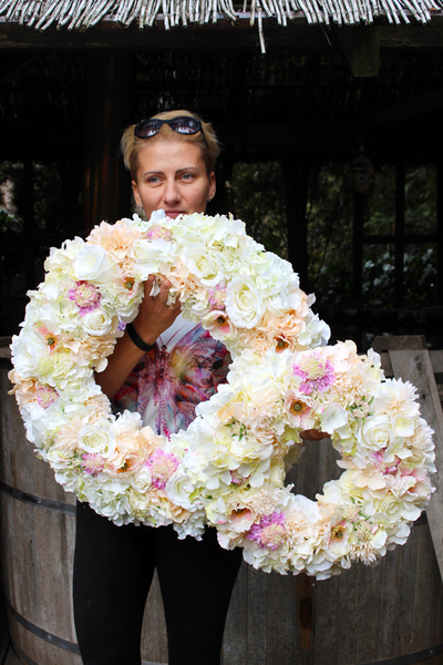 wianek Piękno Wiosny 4, mniejszy, śr.40cm