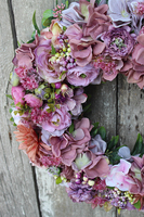 Bogactwo Natury, duży wianek na drzwi, śr.40cm