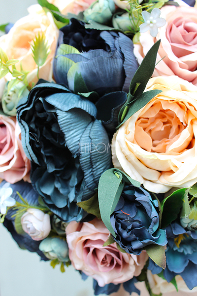 Flamenco kompozycja kwiatowa / bukiet / Flowerbox, wys.36cm