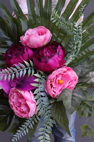 bukiet/dekoracja nagrobna Martha, wym.57x57cm 