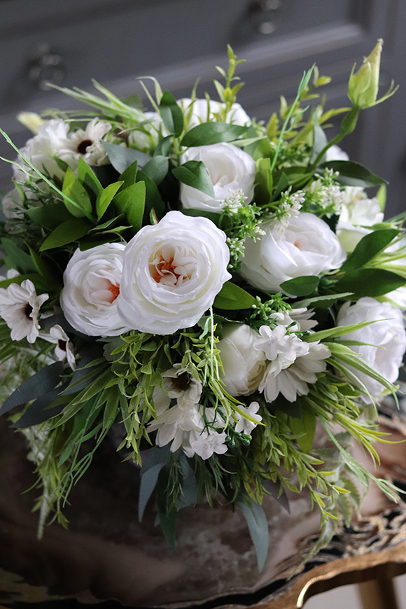 Agarana Etno, kompozycja kwiatowa na stół, wys.23cm 