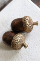 Acorn Yule, figurka dekoracyjna, Żołądź A, wym.12.5x7cm