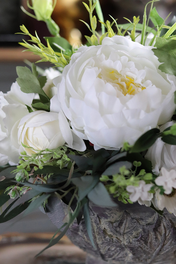 Agarana Etno, kompozycja kwiatowa na stół, wys.23cm 