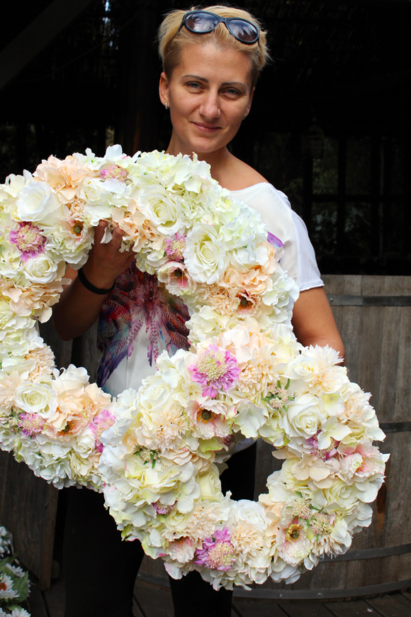 wianek Piękno Wiosny 4, mniejszy, śr.40cm