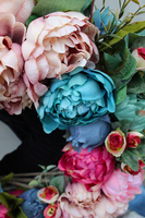 Caryca Katarzyna bardzo duży wianek na drzwi, śr.50cm  