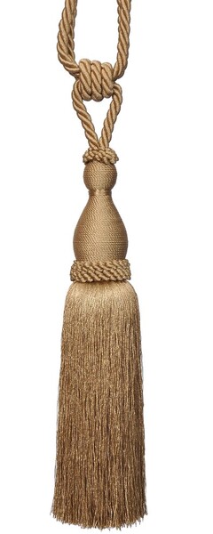 chwost / obejma do zasłon Avila B, złoto, dł.33/70cm