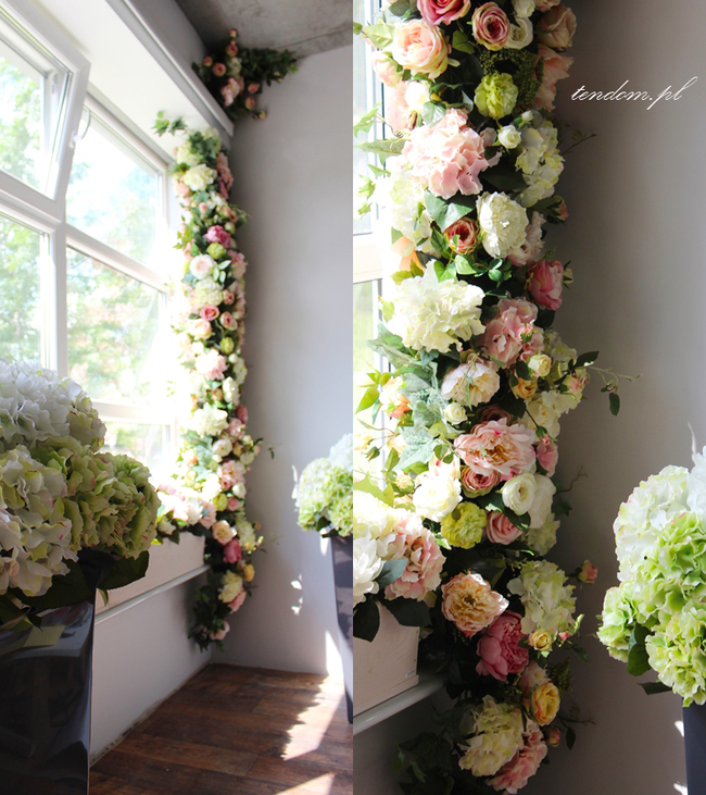 Wypożyczenie girlandy dwustronnej, dł.300cm, Maria Antonina