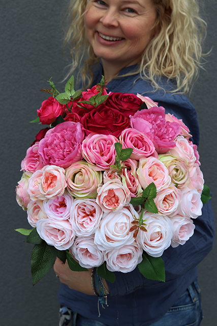 lowerbox Piękność w jasnoróżowym pudełku, wys.36cm