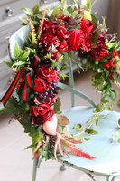 atrakcyjny wianek na obręczy, Subtelle Love, rozp.70cm 