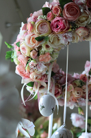 bogaty sufitowy wianek wielkanocny, Mirellano, śr.46cm