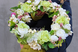 dekoracyjny wianek Wiosna, śr.40cm