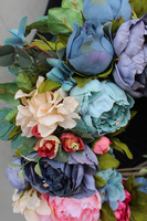 Caryca Katarzyna bardzo duży wianek na drzwi, śr.50cm  