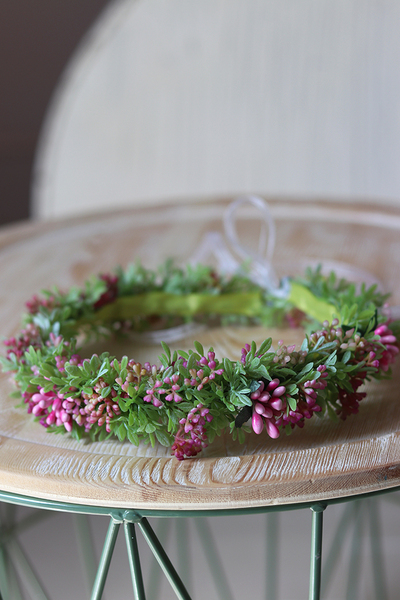 Geturro, komunijny kwiatowy wianek na głowę, rozmiar uniwersalny