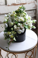 bogata kompozycja kwiatowa Norwegia Delonita,wys.33cm 