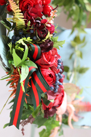 atrakcyjny wianek na obręczy, Subtelle Love, rozp.70cm 