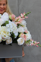 Joanna ogromna piękna kompozycja kwiatowa 80x48x45cm