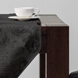 bieżnik tłoczony Residence Black 40x140cm
