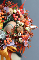 jesienny uroczy wianek, Wiewiórka, śr.26cm  