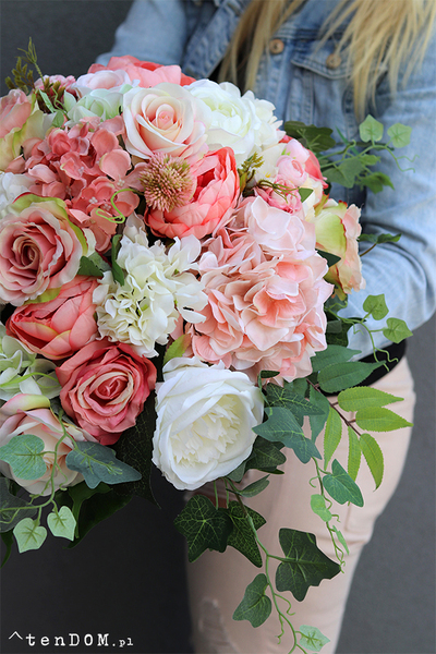 Janina Salea, kompozycja nagrobna w naczyniu, wym.35x50cm