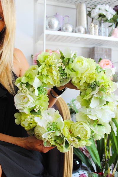 Green Day wianek dekoracyjny, śr.35cm