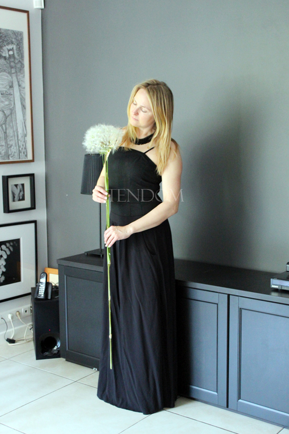 dmuchawiec, sztuczny kwiat, wys. 100 cm