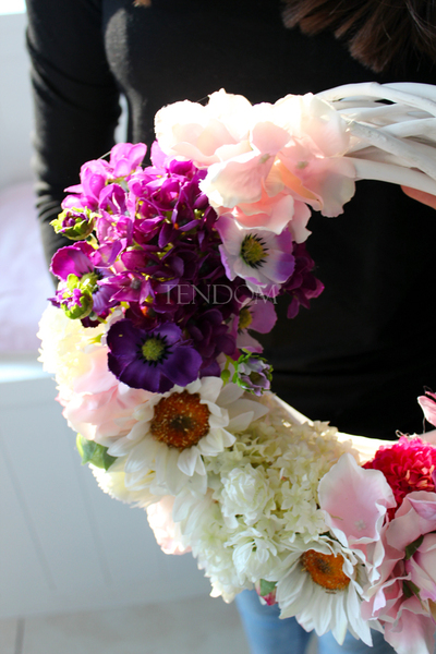 uroczy wianek Marzanna, śr.31cm