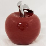 figurka ceramiczna Apple, wys.16.5x15x15cm