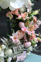 dekoracyjny wielkanocny wianek na drzwi, Theressa, śr.43cm