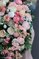 bogata kompozycja / wiązanka nagrobna, Pianolla Deluxe, dł.100cm 