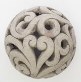 dekoracyjna kula / figurka, Cirrus B, wym.14.5x17cm