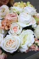 Joanna ogromna piękna kompozycja kwiatowa 80x48x45cm