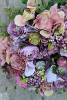 Bogactwo Natury piękny wianek na drzwi, śr.30cm 