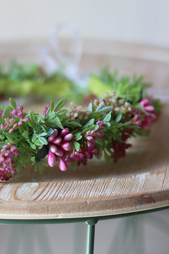 Geturro, komunijny kwiatowy wianek na głowę, rozmiar uniwersalny