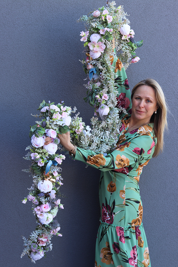 Green Canoe Pastels wiosenna girlanda, dł.245cm 