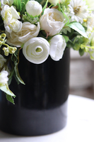 bogata kompozycja kwiatowa Norwegia Delonita,wys.33cm 