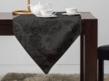 bieżnik tłoczony Residence Black 40x140cm