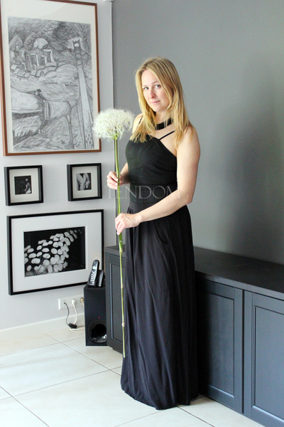 dmuchawiec, sztuczny kwiat, wys. 100 cm