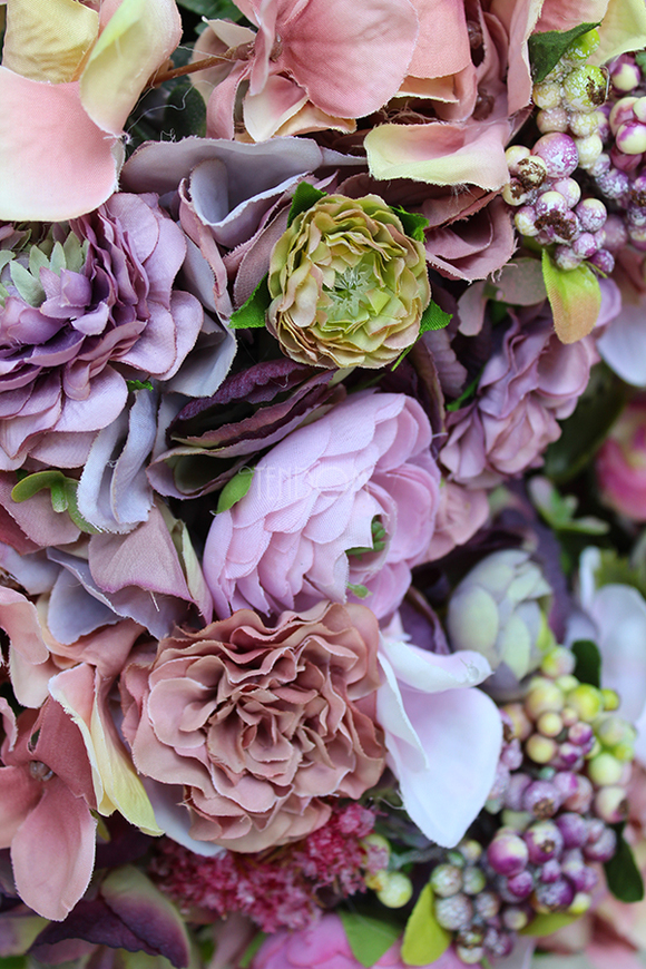 Bogactwo Natury piękny wianek na drzwi, śr.30cm 