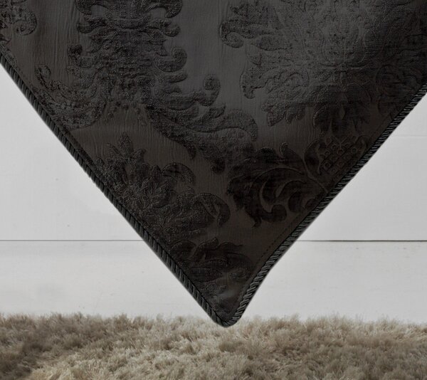 bieżnik tłoczony Residence Black 40x140cm